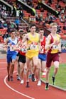 Senior boys 3000 metres, English Schools Track and Field. Photo: David T. Hewitson/Sports for All Pics